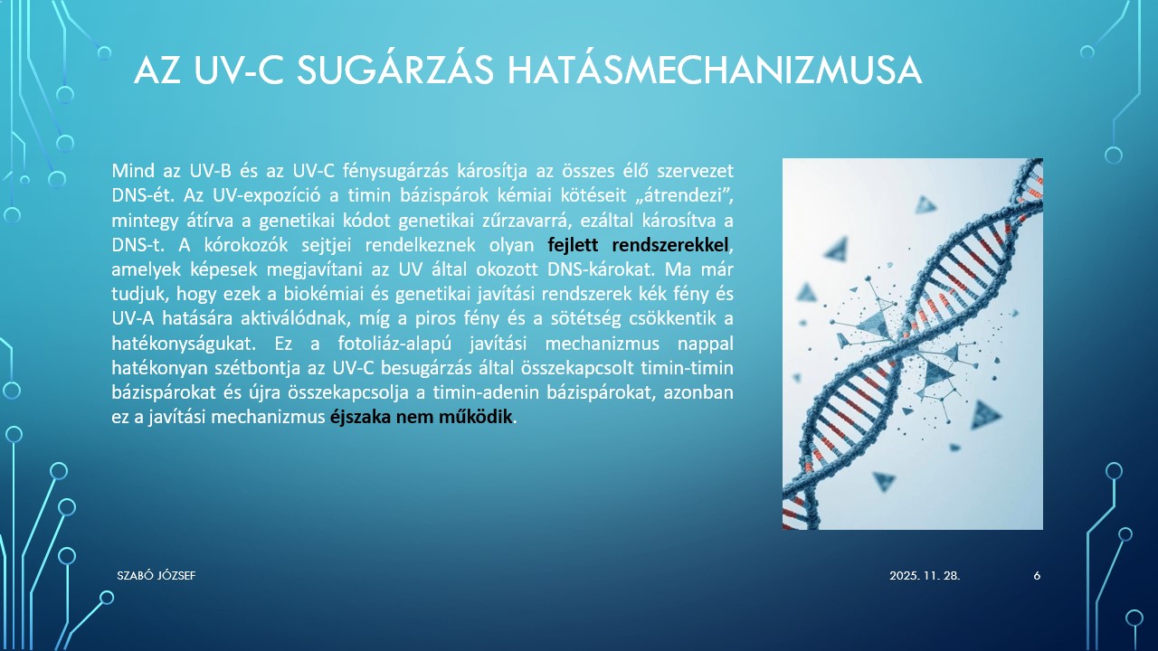 UV-C Hatásmechanizmus